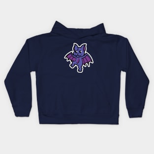 Bat Cartoon Island for Animal Lover! Kids Hoodie